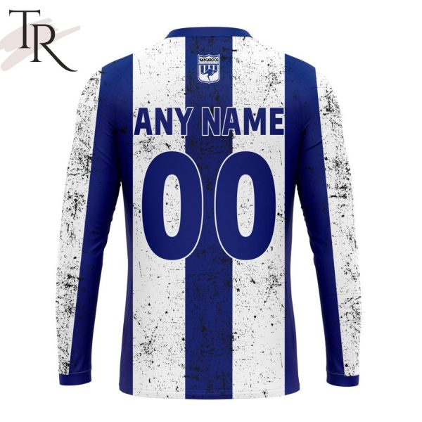 AFL North Melbourne Football Club Special Retro Heritage Design Hoodie