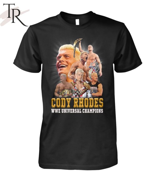 Cody Rhodes WWE Universal Champions T-Shirt
