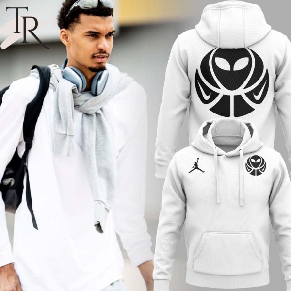 San Antonio Spurs Victor Wembanyama’s New Logo Hoodie, Longpants, Cap – White