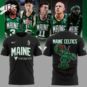 Maine Celtics NBA G League T-Shirt – Black