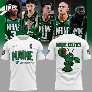 Maine Celtics NBA G League T-Shirt – White