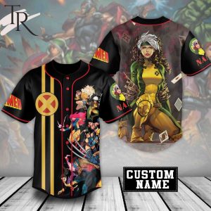X-Men Rogue Custom Baseball Jersey