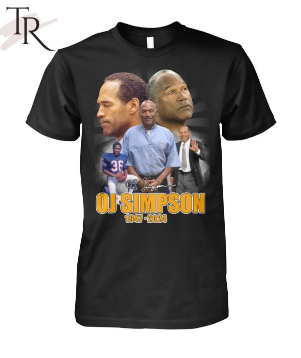 OJ Simpson 1947-2024 T-Shirt