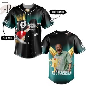 Efren Reyes The Magician Custom Baseball Jersey