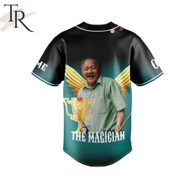 Efren Reyes The Magician Custom Baseball Jersey