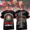 Bundesliga Deutscher Meister Bayer Leverkusen 2023-2024 T-Shirt