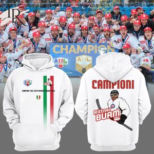 Rittner Buam Campioni Dell’Alps Hockey League 23-24 Hoodie, Longpants, Cap