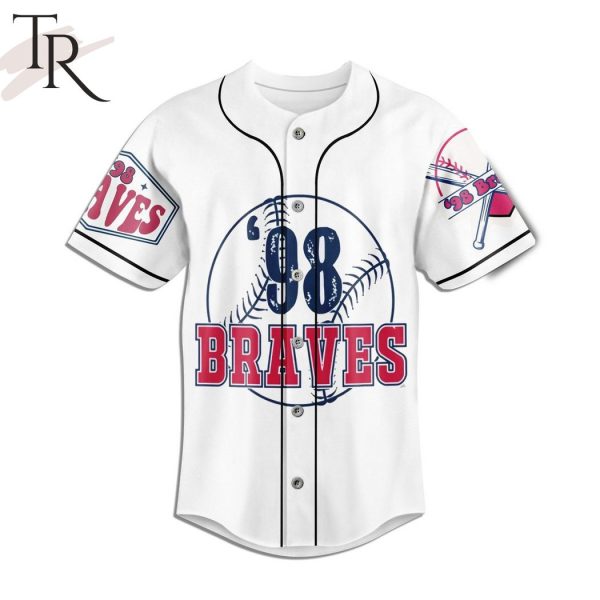 Braves Morgan Wallen 98 Custom Baseball Jersey