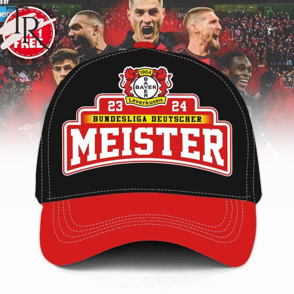 Bayer Leverkusen 23-24 Bundesliga Deutscher Meister Classic Cap
