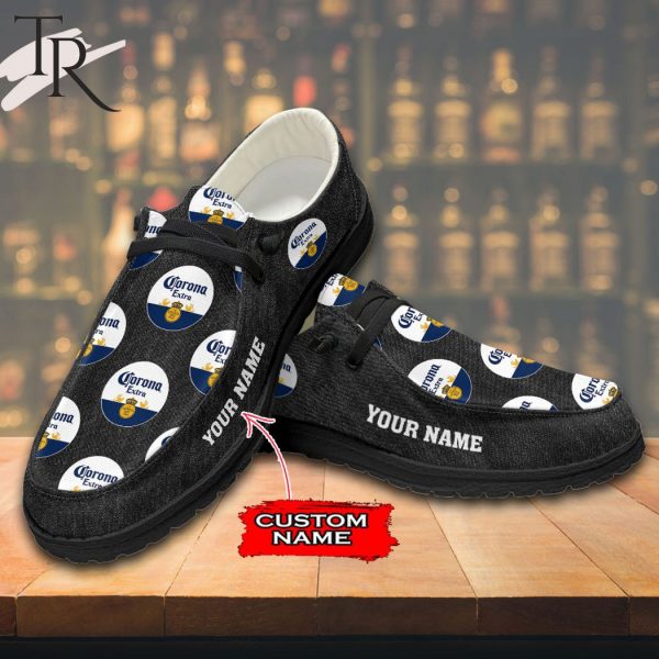 Corona Custom Name Hey Dude Shoes