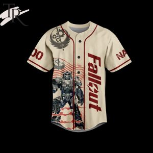 Fallout Enlist And Serve A Greater Cause Custom Baseball Jersey