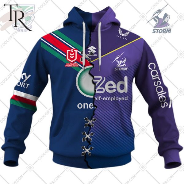 Mix 2 NRL Teams Select Any 2 Teams to Mix and Match! Hoodie