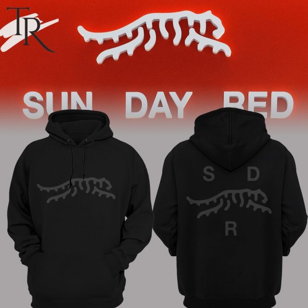 Tiger Woods Sun Day Red Hoodie, Cap – Black