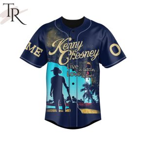 Kenny Chesney Live A Little Love A Lot Custom Baseball Jersey