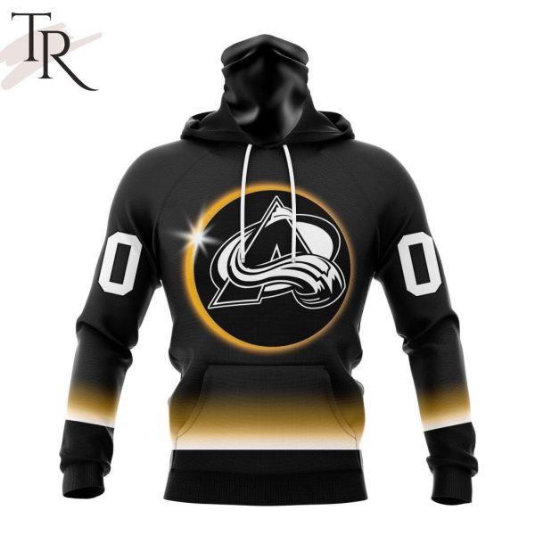 NHL Colorado Avalanche Special Eclipse Design Hoodie