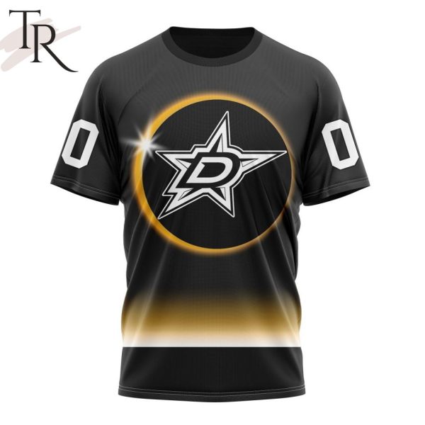 NHL Dallas Stars Special Eclipse Design Hoodie