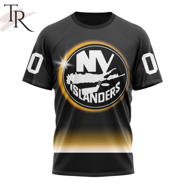 NHL New York Islanders Special Eclipse Design Hoodie