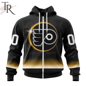 NHL Philadelphia Flyers Special Eclipse Design Hoodie