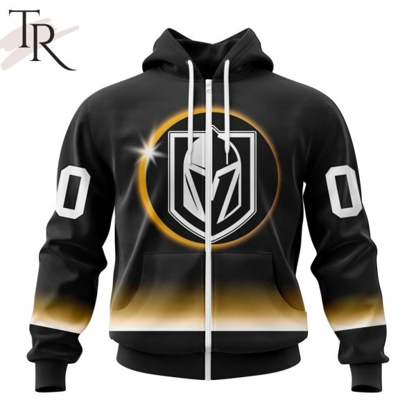 NHL Vegas Golden Knights Special Eclipse Design Hoodie