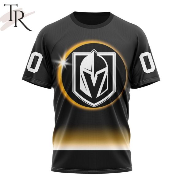 NHL Vegas Golden Knights Special Eclipse Design Hoodie