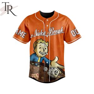 Nuka Break Tales From The Wasteland Fallout Custom Baseball Jersey