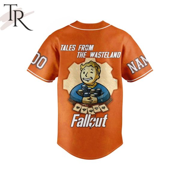 Nuka Break Tales From The Wasteland Fallout Custom Baseball Jersey