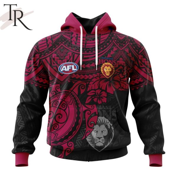 AFL Brisbane Lions Polynesian Concept Kits Hoodie