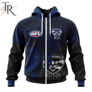 AFL Geelong Cats Polynesian Concept Kits Hoodie