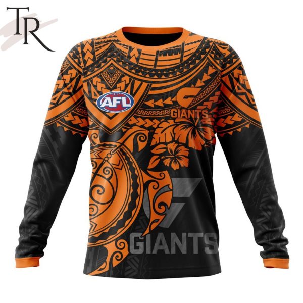 AFL Greater Western Sydney Giants Polynesian Concept Kits Hoodie