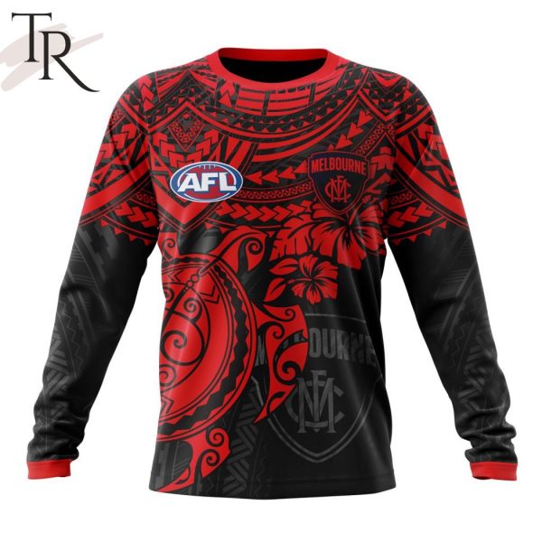 AFL Melbourne Football Club Polynesian Concept Kits Hoodie