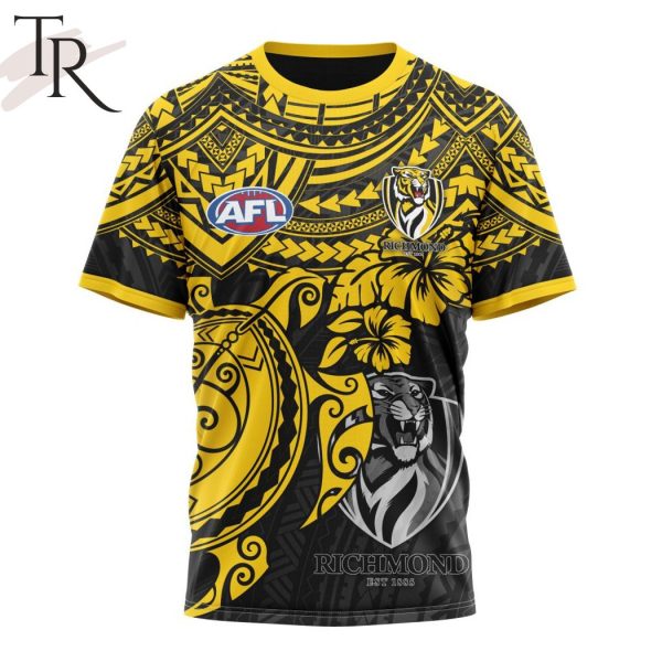 AFL Richmond Tigers Polynesian Concept Kits Hoodie