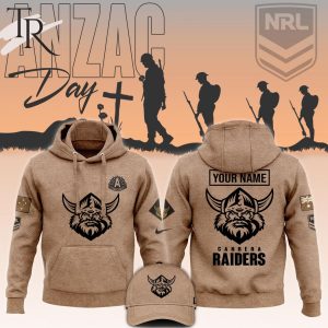 NRL Canberra Raiders Anzac Round Unisex Hoodie, Longpants, Cap