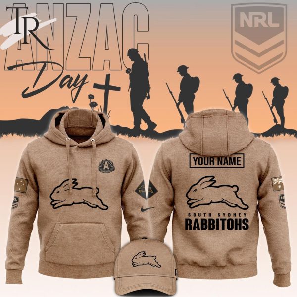 NRL South Sydney Rabbitohs Anzac Round Unisex Hoodie, Longpants, Cap