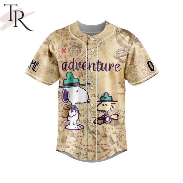 Snoopy Pirate’s Adventure Custom Baseball Jersey