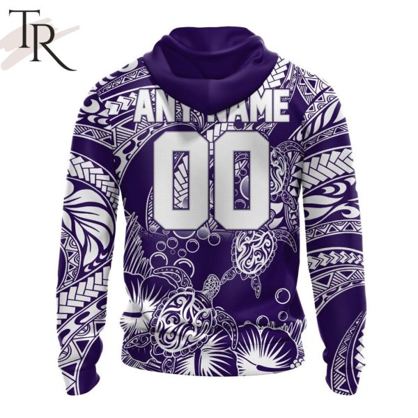 Personalized AFL Fremantle Dockers Special Polynesian Design Hoodie