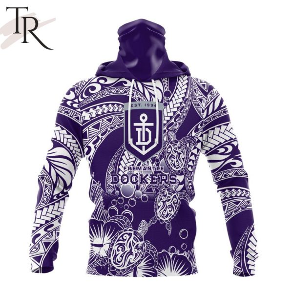 Personalized AFL Fremantle Dockers Special Polynesian Design Hoodie