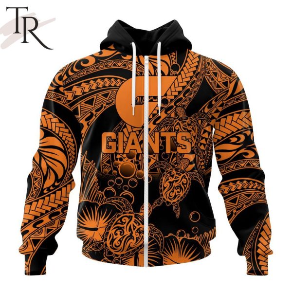 Personalized AFL Greater Western Sydney Giants Special Polynesian Design Hoodie