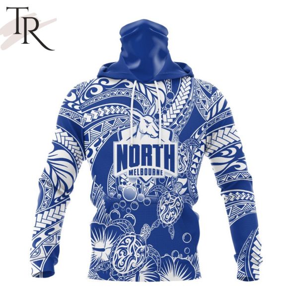 Personalized AFL North Melbourne Football Club Special Polynesian Design Hoodie