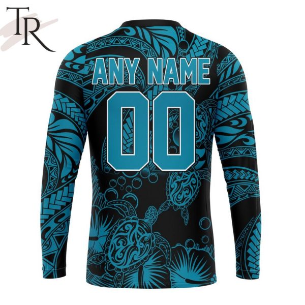 Personalized AFL Port Adelaide Football Club Special Polynesian Design Hoodie