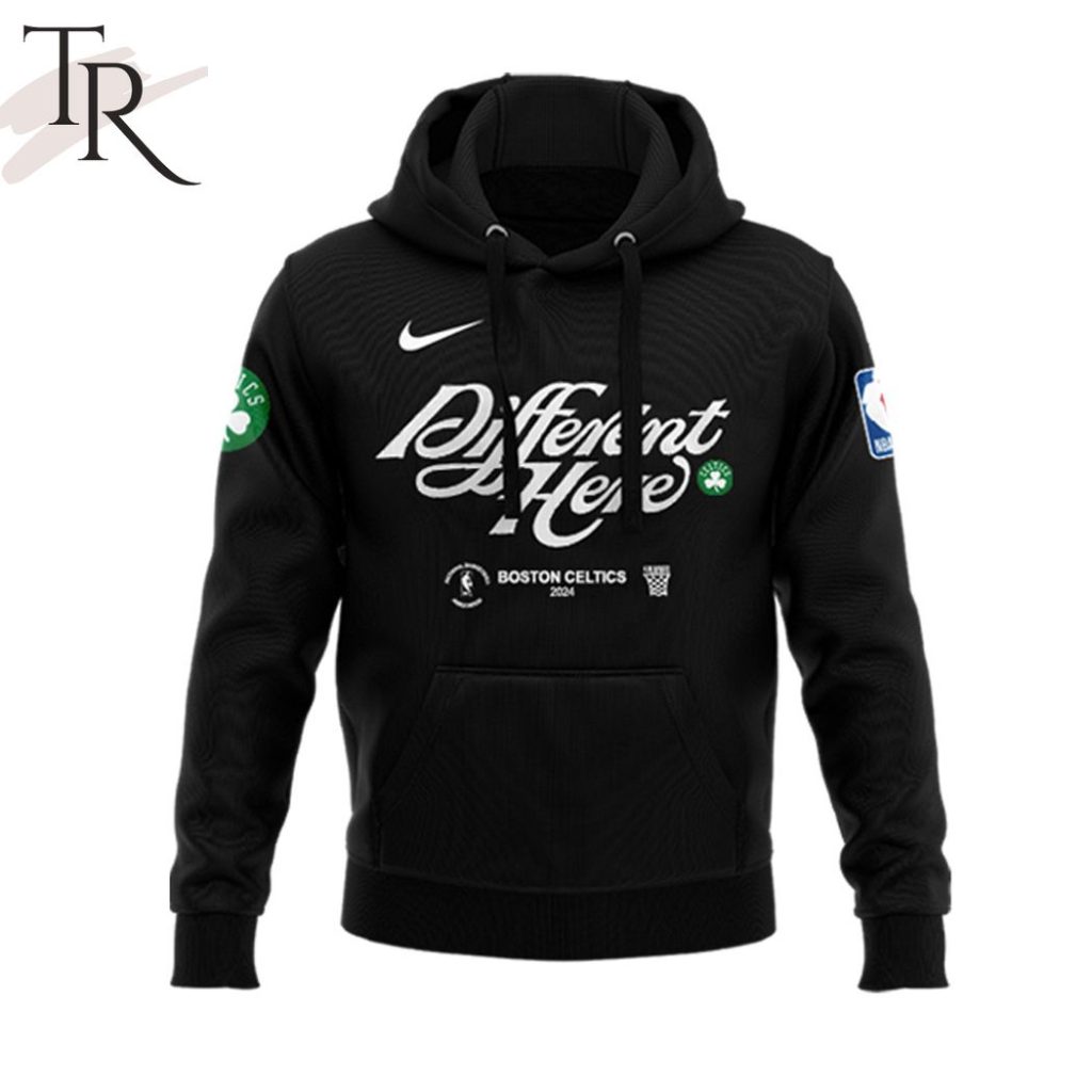 Boston Celtics Different Here Playoffs 2024 Hoodie, Longpants, Cap ...