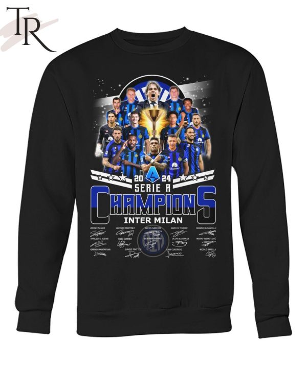 2024 Serie A Champions Inter Milan T-Shirt