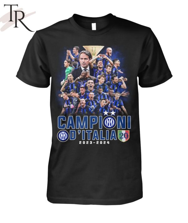 Inter Milan Campioni D’Italia 2023-2024 T-Shirt