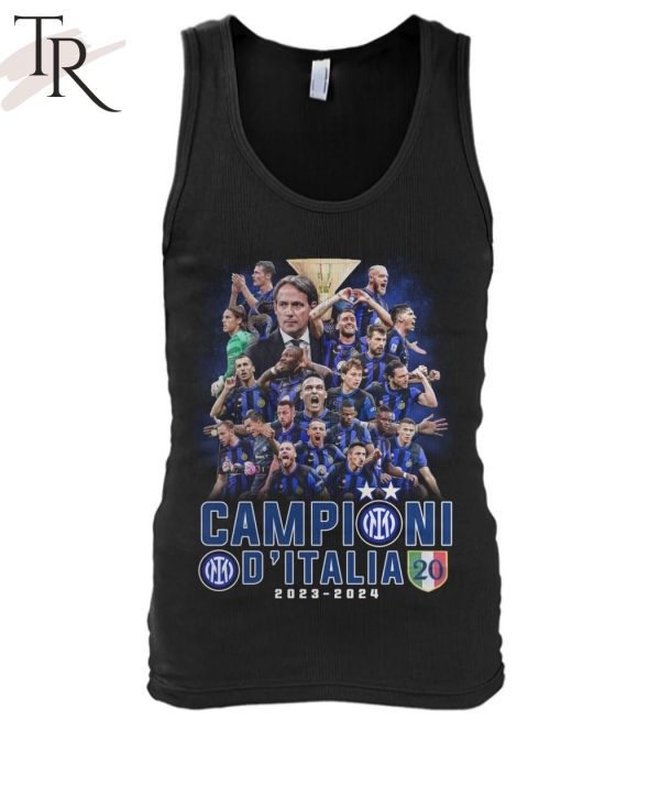 Inter Milan Campioni D’Italia 2023-2024 T-Shirt