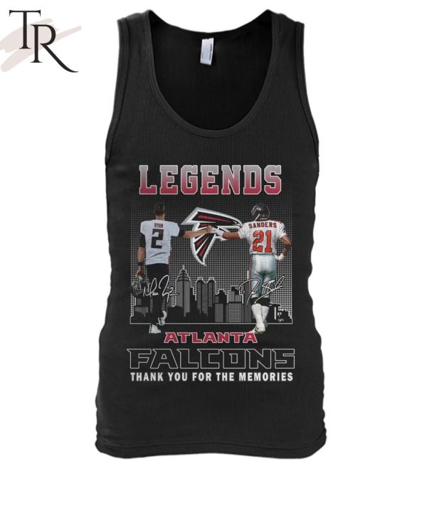 Legends Atlanta Falcons Ryan And Sanders Thank You For The Memories T-Shirt