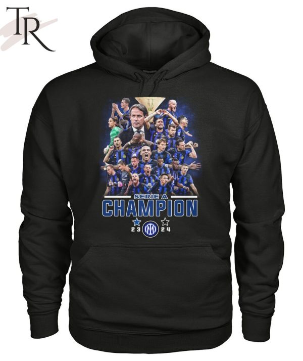 Serie A Champion 2023-2024 Inter Milan T-Shirt