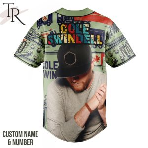 Cole Swindell Custom Baseball Jersey