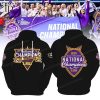 2024 NCAA Gymnastics National National Champions LSU Tigers Hoodie – Purple