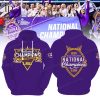 2024 NCAA Gymnastics National National Champions LSU Tigers Hoodie – White
