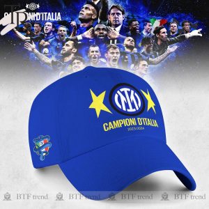 Campioni D’Italia 2023-2024 Inter Milan Classic Cap – Blue