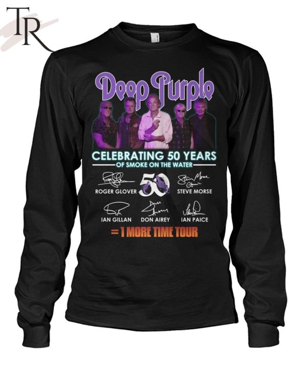 Deep Purple Celebrating 50 Years Of Smoke On The Water 1 More Time Tour T-Shirt